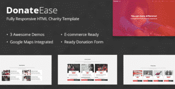 Donate Ease - Charity / Fundraising HTML Template