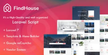 Findhouse - Real Estate Laravel Script