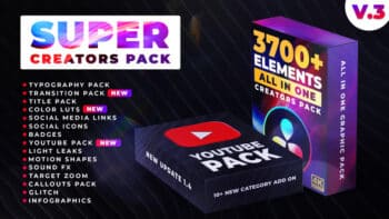 Super Creators Pack (3700+ Elements)
