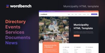 Wordbench - Municipality HTML Template