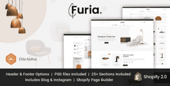 Furia Furniture Responsive Shopify Theme