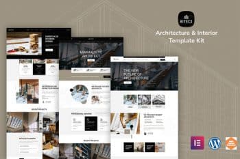 Kitecx - Architecture & Interior Elementor Template Kit