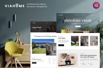 Viahome - Architecture & Interior Elementor Template Kit