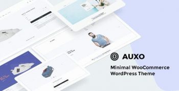 Auxo – Minimal WooCommerce Shopping WordPress Theme