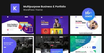 Kriativ - Creative Portfolio WordPress Theme