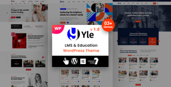Yle - Education WordPress Theme