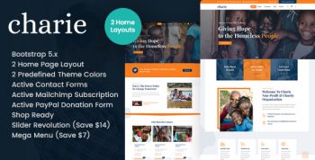 Charie - Charity NonProfit HTML5 Template