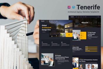 Tenerife - Architecture Agency Elementor Template Kit