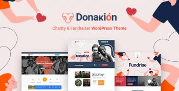 Donakion - Charity Foundation WordPress Theme