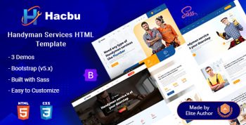 Hacbu - Handyman Services HTML Template