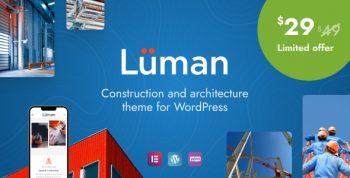 Luman - Construction & Architecture WordPress Theme
