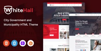 White Hall - Municipal and Government HTML Template