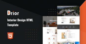 Drior - Interior Design HTML Template