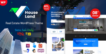 Houseland - Real Estate WP Theme
